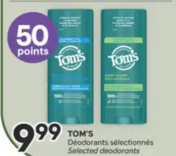 Brunet TOM'S Déodorants sélectionnés offer