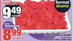 Super C CUBES DE BOEUF À RAGOÛT | STEWING BEEF CUBES offer