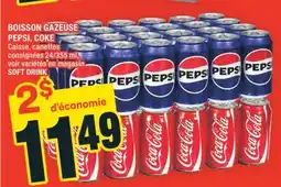 Super C BOISSON GAZEUSE PEPSI, COKE | SOFT DRINK offer