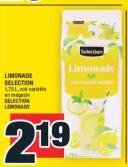 Super C LIMONADE SELECTION | SELECTION LEMONADE offer