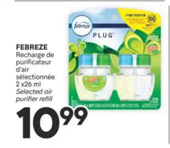 Brunet FEBREZE Recharge de purificateur d'air sélectionnée offer