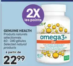 Brunet GENUINE HEALTH Produits naturels sélectionnés offer