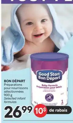 Brunet BON DÉPART Préparations pour nourrissons sélectionnées offer