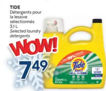 Brunet TIDE Détergents pour la lessive sélectionnés offer