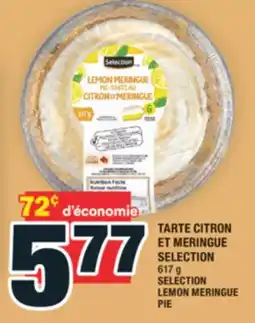 Super C TARTE CITRON ET MERINGUE SELECTION | SELECTION LEMON MERINGUE PIE offer