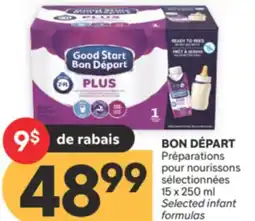 Brunet BON DÉPART Préparations pour nourissons sélectionnées offer