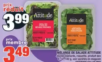 Super C MÉLANGE DE SALADE ATTITUDE | ATTITUDE SALAD MIX offer