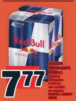 Super C BOISSON ÉNERGISANTE REDBULL | REDBULL ENERGY DRINK offer