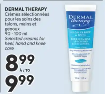 Brunet DERMAL THERAPY Crèmes sélectionnées pour les soins des talons, mains et genoux offer