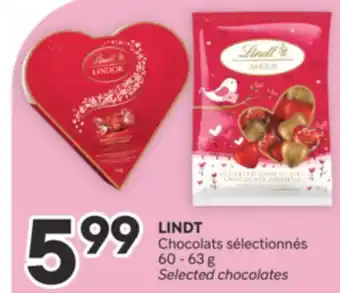 Brunet LINDT Chocolats sélectionnés offer