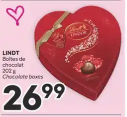 Brunet LINDT Boîtes de chocolat offer