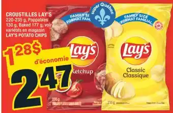 Super C CROUSTILLES LAY'S | LAY'S POTATO CHIPS offer