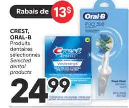 Brunet CREST, ORAL-B Produits dentaires sélectionnés offer