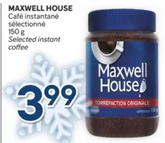 Brunet MAXWELL HOUSE Café instantané sélectionné offer