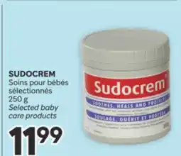 Brunet SUDOCREM Soins pour bébés sélectionnés offer