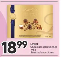 Brunet LINDT Chocolats sélectionnés offer