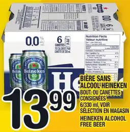 Marche Ami BIÈRE SANS ALCOOL HEINEKEN | HEINEKEN ALCOHOL FREE BEER offer