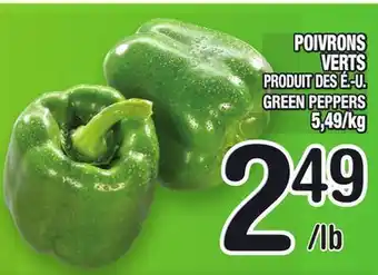 Marche Ami POIVRONS VERTS | GREEN PEPPERS offer