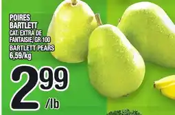 Marche Ami POIRES BARTLETT | BARTLETT PEARS offer