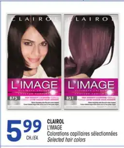 Uniprix CLAIROL L'IMAGE Colorations capillaires sélectionnées / Selected hair colors offer