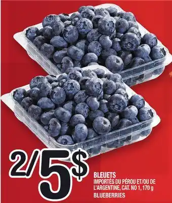 Marche Ami BLEUETS | BLUEBERRIES offer