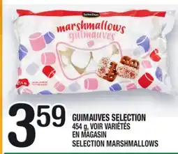 Marche Ami GUIMAUVES SELECTION | SELECTION MARSHMALLOWS offer