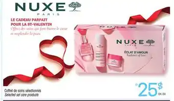 Uniprix NUXE Coffret de soins sélectionnés / Selected set care products offer