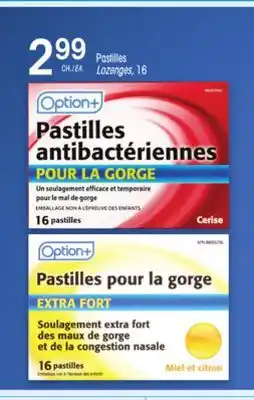 Uniprix Option+ Pastilles / Lozenges offer