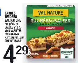 Marche Ami BARRES TENDRES VAL NATURE | NATURE VALLEY CHEWY BARS offer