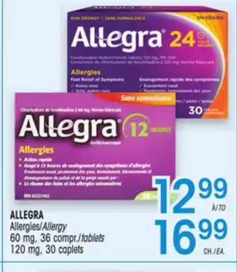 Uniprix ALLEGRA Allergies / Allergy offer