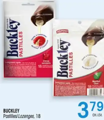 Uniprix BUCKLEY Pastilles/Lozenges, 18 offer