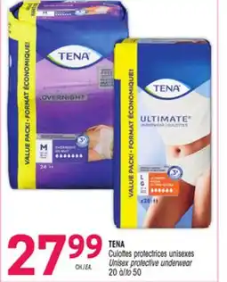 Uniprix TENA Culottes protectrices unisexes / Unisex protective underwear offer