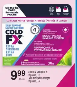 Uniprix COLD FX SOUTIEN QUOTIDIEN Capsules/Extra fort/Extra-strength Capsules offer