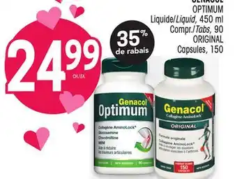 Uniprix GENACOL OPTIMUM Liquide Compr. /Liquid, 450 ml Tabs, 90 offer