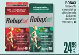 Jean Coutu ROBAX Selected muscular relaxants offer