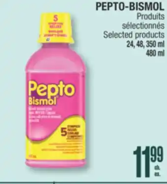 Jean Coutu PEPTO-BISMOL Selected products offer