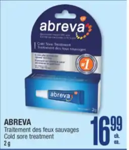 Jean Coutu ABREVA Cold sore treatment offer