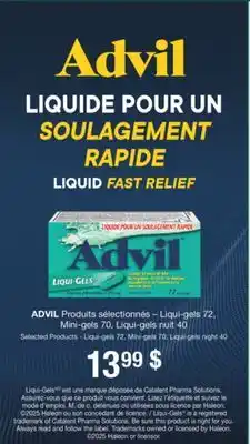 Jean Coutu ADVIL Selected Products offer