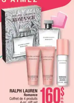 Jean Coutu RALPH LAUREN Romance 4-pc. gift set offer