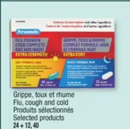 Jean Coutu PERSONNELLE Flu, cough and cold offer