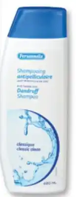 Jean Coutu PERSONNELLE Selected dandruff shampoos offer