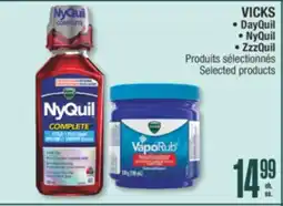 Jean Coutu VICKS Selected products offer