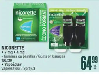 Jean Coutu NICORETTE offer