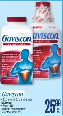 Jean Coutu GAVISCON Extra strength, Maxi offer