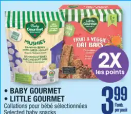 Jean Coutu BABY GOURMET, LITTLE GOURMET Selected baby snacks offer