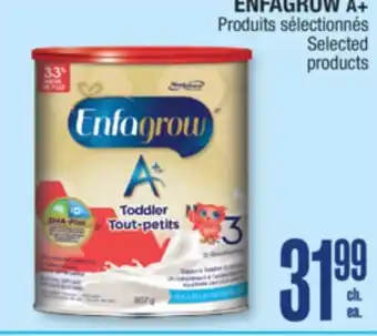 Jean Coutu ENFAGROW A+ Selected products offer