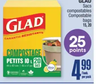 Jean Coutu Compostable bags offer