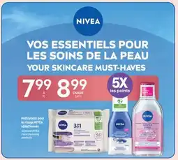 Jean Coutu Selected NIVEA Face Cleansing products offer