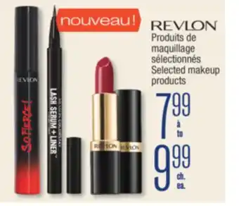 Jean Coutu REVLON Selected makeup products offer