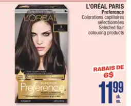 Jean Coutu L'ORÉAL PARIS Preference Selected hair colouring products offer